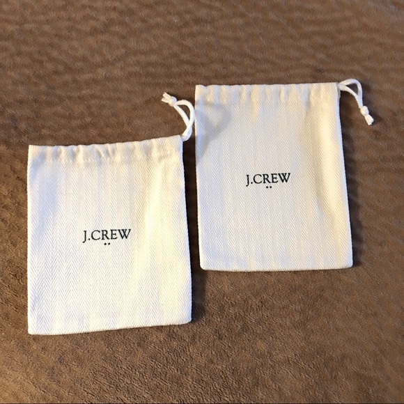 J. Crew Handbags - NWOT j.crew (2) drawstring pouches/ bags or dust covers